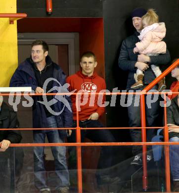 EBEL. Eishockey Bundesliga. KAC gegen UPC Vienna Capitals. David Schuller, Patrick Divjak,  Kim Stroemberg (KAC). Klagenfurt, am 30.12.2014.
Foto: Kuess 

---
pressefotos, pressefotografie, kuess, qs, qspictures, sport, bild, bilder, bilddatenbank