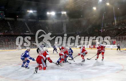 EBEL. Eishockey Bundesliga. Freiluftderby KAC gegen VSV.  Klagenfurt, Woerthersee Stadion, am 3.1.2015.
Foto: Kuess
---
pressefotos, pressefotografie, kuess, qs, qspictures, sport, bild, bilder, bilddatenbank