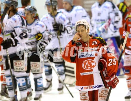 EBEL. Eishockey Bundesliga. KAC gegen EHC LIWEST Linz.  Kirk Furey (KAC). Klagenfurt, am 6.1.2015.
Foto: Kuess 

---
pressefotos, pressefotografie, kuess, qs, qspictures, sport, bild, bilder, bilddatenbank