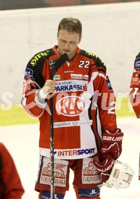 EBEL. Eishockey Bundesliga. KAC gegen EHC LIWEST Linz.  Thomas Poeck (KAC). Klagenfurt, am 6.1.2015.
Foto: Kuess 

---
pressefotos, pressefotografie, kuess, qs, qspictures, sport, bild, bilder, bilddatenbank