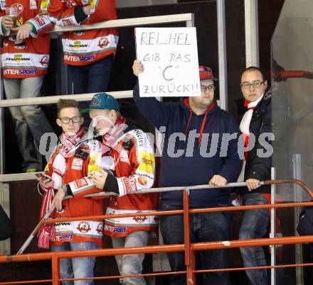 EBEL. Eishockey Bundesliga. KAC gegen EHC LIWEST Linz. Fans  (KAC). Klagenfurt, am 6.1.2015.
Foto: Kuess 

---
pressefotos, pressefotografie, kuess, qs, qspictures, sport, bild, bilder, bilddatenbank