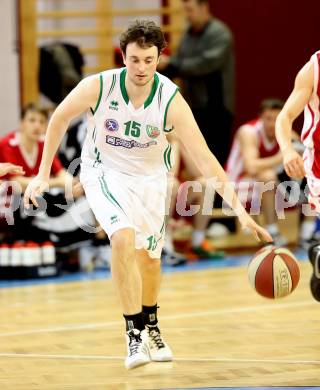 Basketball 2.Bundesliga 2014/15 Grunddurchgang 14.Runde. KOS Celovec gegen Dragons St. Poelten. Jan Brumnik (KOS). Klagenfurt, 10.1.2015.
Foto: Kuess
---
pressefotos, pressefotografie, kuess, qs, qspictures, sport, bild, bilder, bilddatenbank