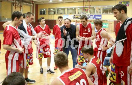 Basketball 2.Bundesliga 2014/15 Grunddurchgang 14.Runde. KOS Celovec gegen Dragons St. Poelten. Trainer Jurica Smiljanic (Dragons). Klagenfurt, 10.1.2015.
Foto: Kuess
---
pressefotos, pressefotografie, kuess, qs, qspictures, sport, bild, bilder, bilddatenbank