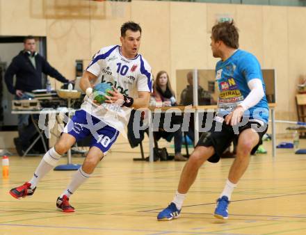 Handball Bundesliga. SC Ferlach gegen Hollabrunn.  Miro Barisic (Ferlach). Ferlach, am 10.1.2015.
Foto: Kuess
---
pressefotos, pressefotografie, kuess, qs, qspictures, sport, bild, bilder, bilddatenbank