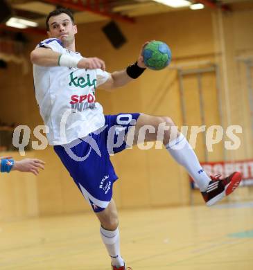 Handball Bundesliga. SC Ferlach gegen Hollabrunn. Miro Barisic (Ferlach). Ferlach, am 10.1.2015.
Foto: Kuess
---
pressefotos, pressefotografie, kuess, qs, qspictures, sport, bild, bilder, bilddatenbank