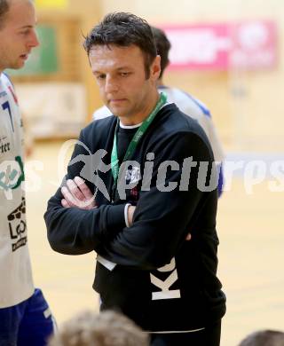 Handball Bundesliga. SC Ferlach gegen Hollabrunn. Trainer Dino Poje (Ferlach). Ferlach, am 10.1.2015.
Foto: Kuess
---
pressefotos, pressefotografie, kuess, qs, qspictures, sport, bild, bilder, bilddatenbank