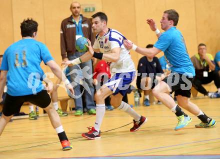 Handball Bundesliga. SC Ferlach gegen Hollabrunn. Miro Barisic (Ferlach). Ferlach, am 10.1.2015.
Foto: Kuess
---
pressefotos, pressefotografie, kuess, qs, qspictures, sport, bild, bilder, bilddatenbank