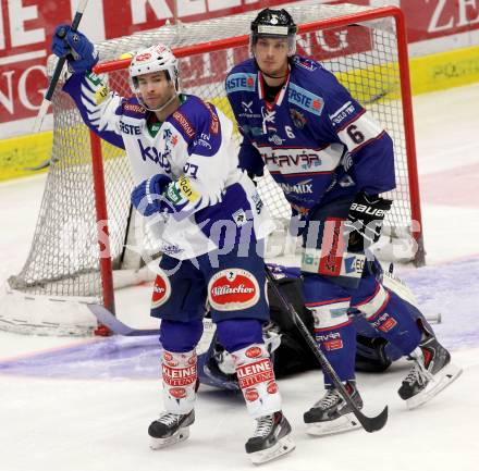 EBEL. Eishockey Bundesliga. EC VSV gegen SAPA Fehervar AV19. Torjubel Darren Haydar (VSV). Villach, am 11.1.2015.
Foto: Kuess 


---
pressefotos, pressefotografie, kuess, qs, qspictures, sport, bild, bilder, bilddatenbank