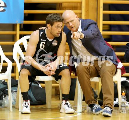 Basketball 2.Bundesliga 2014/15 Grunddurchgang 15.Runde. Radenthein Garnets gegen Mattersburg Rocks. David Jandl, Trainer Mike Coffin (Mattersburg). Radenthein, 18.1.2015.
Foto: Kuess
---
pressefotos, pressefotografie, kuess, qs, qspictures, sport, bild, bilder, bilddatenbank