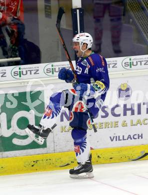 EBEL. Eishockey Bundesliga. EC VSV gegen KAC. Torjubel Cole Jarrett (VSV). Villach, am 18.1.2015.
Foto: Kuess 


---
pressefotos, pressefotografie, kuess, qs, qspictures, sport, bild, bilder, bilddatenbank