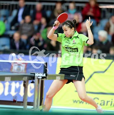 Tischtennis. Europacup. TTC Carinthia Winds Villach gegen TMK TAGMT (RUS). Li Quiangbing, (TTC Villacher). Klagenfurt, am 21.1.2015.
Foto: Kuess
---
pressefotos, pressefotografie, kuess, qs, qspictures, sport, bild, bilder, bilddatenbank