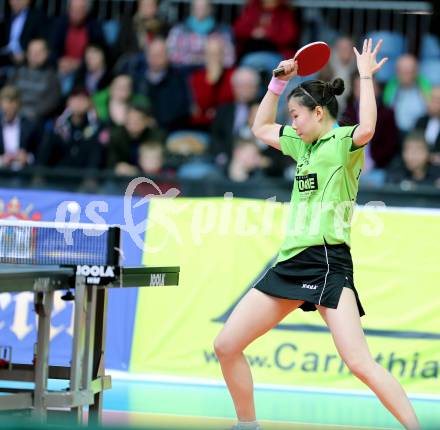 Tischtennis. Europacup. TTC Carinthia Winds Villach gegen TMK TAGMT (RUS). Li Quiangbing, (TTC Villacher). Klagenfurt, am 21.1.2015.
Foto: Kuess
---
pressefotos, pressefotografie, kuess, qs, qspictures, sport, bild, bilder, bilddatenbank