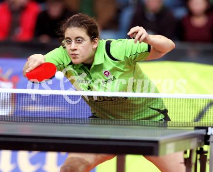 Tischtennis. Europacup. TTC Carinthia Winds Villach gegen TMK TAGMT (RUS). Amelie Solja (TTC Villacher). Klagenfurt, am 21.1.2015.
Foto: Kuess
---
pressefotos, pressefotografie, kuess, qs, qspictures, sport, bild, bilder, bilddatenbank