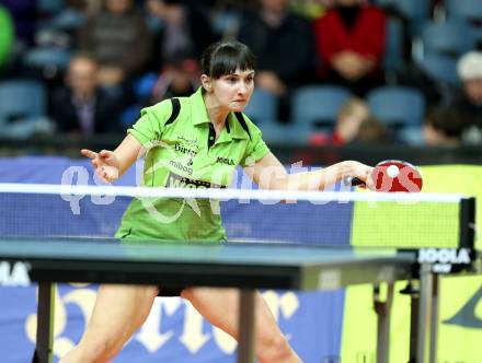 Tischtennis. Europacup. TTC Carinthia Winds Villach gegen TMK TAGMT (RUS). Anja Farlandanska (TTC Villacher). Klagenfurt, am 21.1.2015.
Foto: Kuess
---
pressefotos, pressefotografie, kuess, qs, qspictures, sport, bild, bilder, bilddatenbank