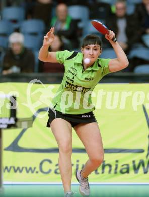 Tischtennis. Europacup. TTC Carinthia Winds Villach gegen TMK TAGMT (RUS). Anja Farlandanska (TTC Villacher). Klagenfurt, am 21.1.2015.
Foto: Kuess
---
pressefotos, pressefotografie, kuess, qs, qspictures, sport, bild, bilder, bilddatenbank