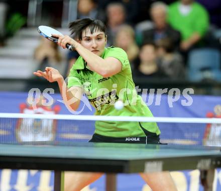 Tischtennis. Europacup. TTC Carinthia Winds Villach gegen TMK TAGMT (RUS). Anja Farlandanska (TTC Villacher). Klagenfurt, am 21.1.2015.
Foto: Kuess
---
pressefotos, pressefotografie, kuess, qs, qspictures, sport, bild, bilder, bilddatenbank