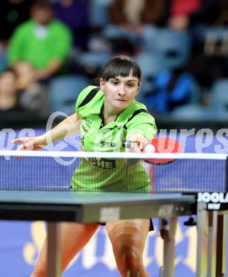 Tischtennis. Europacup. TTC Carinthia Winds Villach gegen TMK TAGMT (RUS). Anja Farlandanska (TTC Villacher). Klagenfurt, am 21.1.2015.
Foto: Kuess
---
pressefotos, pressefotografie, kuess, qs, qspictures, sport, bild, bilder, bilddatenbank