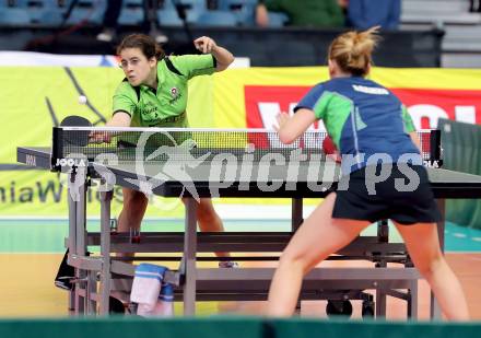 Tischtennis. Champions League. TTC Carinthia Winds Villach gegen TMK TAGMT (RUS). Amelie Solja (TTC Villacher). Klagenfurt, am 21.1.2015.
Foto: Kuess
---
pressefotos, pressefotografie, kuess, qs, qspictures, sport, bild, bilder, bilddatenbank