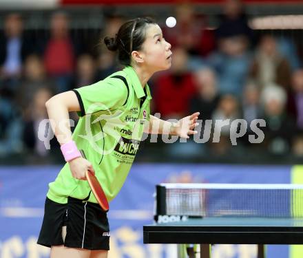 Tischtennis. Europacup. TTC Carinthia Winds Villach gegen TMK TAGMT (RUS). Li Quiangbing, (TTC Villacher). Klagenfurt, am 21.1.2015.
Foto: Kuess
---
pressefotos, pressefotografie, kuess, qs, qspictures, sport, bild, bilder, bilddatenbank