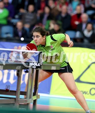 Tischtennis. Champions League. TTC Carinthia Winds Villach gegen TMK TAGMT (RUS). Amelie Solja, (TTC Villacher). Klagenfurt, am 21.1.2015.
Foto: Kuess
---
pressefotos, pressefotografie, kuess, qs, qspictures, sport, bild, bilder, bilddatenbank