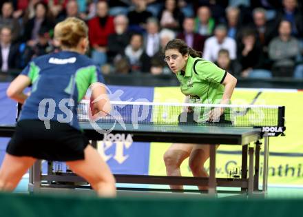 Tischtennis. Champions League. TTC Carinthia Winds Villach gegen TMK TAGMT (RUS). Amelie Solja, (TTC Villacher). Klagenfurt, am 21.1.2015.
Foto: Kuess
---
pressefotos, pressefotografie, kuess, qs, qspictures, sport, bild, bilder, bilddatenbank