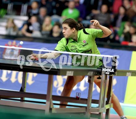 Tischtennis. Champions League. TTC Carinthia Winds Villach gegen TMK TAGMT (RUS). Amelie Solja, (TTC Villacher). Klagenfurt, am 21.1.2015.
Foto: Kuess
---
pressefotos, pressefotografie, kuess, qs, qspictures, sport, bild, bilder, bilddatenbank