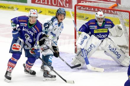 EBEL. Eishockey Bundesliga. EC VSV gegen EHC Liwest Black Wings Linz.  Stefan Bacher, Jean Philippe Lamoureux,  (VSV), Brian Lebler (Linz). Villach, am 22.1.2015.
Foto: Kuess 


---
pressefotos, pressefotografie, kuess, qs, qspictures, sport, bild, bilder, bilddatenbank