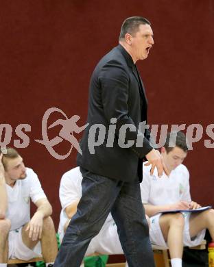 Basketball 2.Bundesliga 2014/15 Grunddurchgang 16.Runde. KOS Celovec gegen Woerthersee Piraten. Trainer Predrag Radovic (KOS Celovec). Klagenfurt, 24.1.2015.
Foto: Kuess
---
pressefotos, pressefotografie, kuess, qs, qspictures, sport, bild, bilder, bilddatenbank