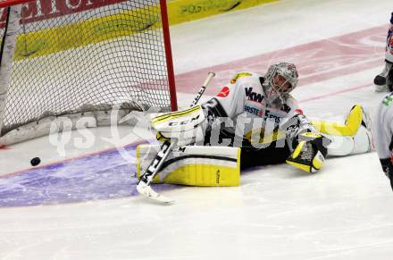 EBEL. Eishockey Bundesliga. EC VSV gegen Dornbirner Eishockey Club.  Nathan Lawson  (Dornbirn). Villach, am 25.1.2015.
Foto: Kuess 


---
pressefotos, pressefotografie, kuess, qs, qspictures, sport, bild, bilder, bilddatenbank