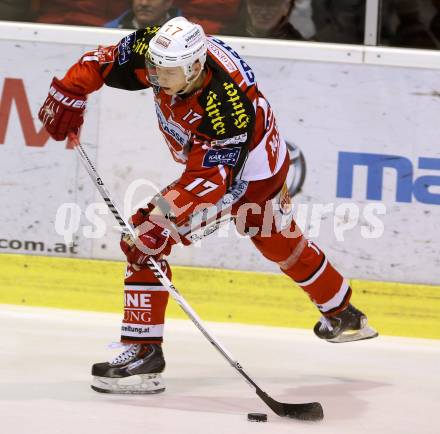 EBEL. Eishockey Bundesliga. KAC gegen HCB Suedtirol. Kim Stroemberg (KAC). Klagenfurt, am 30.1.2015.
Foto: Kuess 

---
pressefotos, pressefotografie, kuess, qs, qspictures, sport, bild, bilder, bilddatenbank