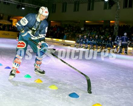 EBEL. Eishockey Bundesliga. Showtraining VSV. Philipp Siutz. Villach, am 6.2.2015.
Foto: Kuess
---
pressefotos, pressefotografie, kuess, qs, qspictures, sport, bild, bilder, bilddatenbank