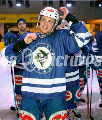 EBEL. Eishockey Bundesliga. Showtraining VSV. Nico Brunner. Villach, am 6.2.2015.
Foto: Kuess
---
pressefotos, pressefotografie, kuess, qs, qspictures, sport, bild, bilder, bilddatenbank