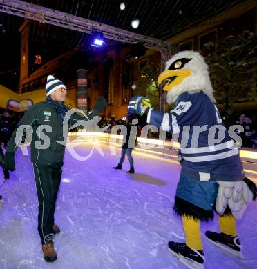 EBEL. Eishockey Bundesliga. Showtraining VSV.  Trainer Hannu Jaervenpaeae. Villach, am 6.2.2015.
Foto: Kuess
---
pressefotos, pressefotografie, kuess, qs, qspictures, sport, bild, bilder, bilddatenbank