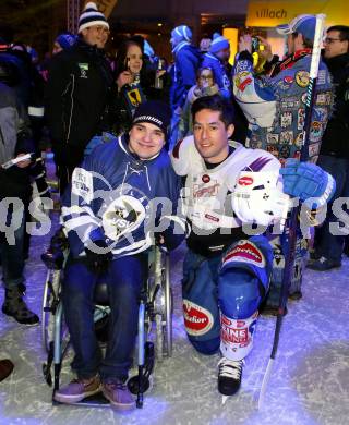 EBEL. Eishockey Bundesliga. Showtraining VSV. Jason Krog. Villach, am 6.2.2015.
Foto: Kuess
---
pressefotos, pressefotografie, kuess, qs, qspictures, sport, bild, bilder, bilddatenbank