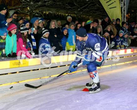 EBEL. Eishockey Bundesliga. Showtraining VSV. Mark Santorelli. Villach, am 6.2.2015.
Foto: Kuess
---
pressefotos, pressefotografie, kuess, qs, qspictures, sport, bild, bilder, bilddatenbank