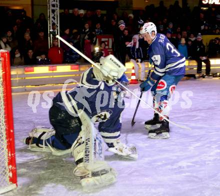 EBEL. Eishockey Bundesliga. Showtraining VSV. Thomas Hoeneckl, Patrick Platzer. Villach, am 6.2.2015.
Foto: Kuess
---
pressefotos, pressefotografie, kuess, qs, qspictures, sport, bild, bilder, bilddatenbank