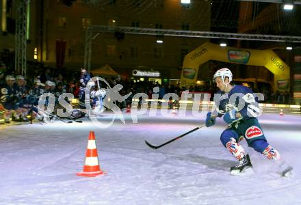 EBEL. Eishockey Bundesliga. Showtraining VSV. Patrick Platzer.  Villach, am 6.2.2015.
Foto: Kuess
---
pressefotos, pressefotografie, kuess, qs, qspictures, sport, bild, bilder, bilddatenbank