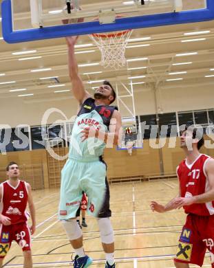 Basketball 2.Bundesliga 2014/15 Grunddurchgang 18.Runde. Villach Raiders gegen St. Poelten Dragons. Andreas Napokoj (Villach). Klagenfurt, 7.2.2015.
Foto: Kuess
---
pressefotos, pressefotografie, kuess, qs, qspictures, sport, bild, bilder, bilddatenbank