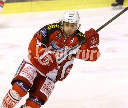 EBEL. Eishockey Bundesliga. KAC gegen HC TWK Innsbruck. Luke Pither (KAC). Klagenfurt, am 10.2.2015.
Foto: Kuess 

---
pressefotos, pressefotografie, kuess, qs, qspictures, sport, bild, bilder, bilddatenbank