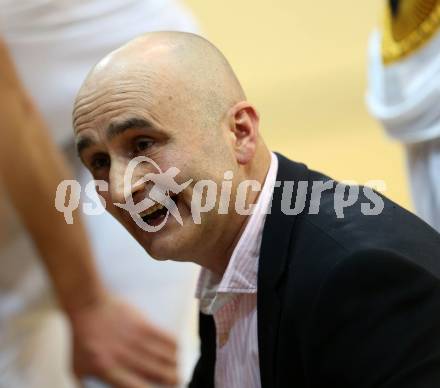 Basketball 2.Bundesliga 2014/15 Grunddurchgang 19.Runde. Woerthersee Piraten gegen Radenthein Garnets. Trainer Dragan Sliskovic (Piraten). Klagenfurt, 14.2.2015.
Foto: Kuess
---
pressefotos, pressefotografie, kuess, qs, qspictures, sport, bild, bilder, bilddatenbank