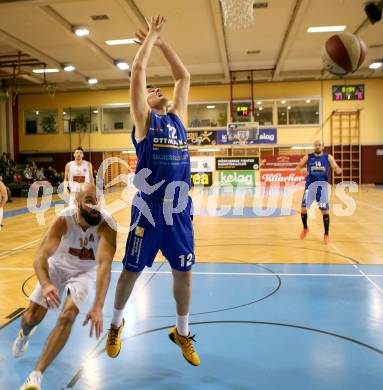 Basketball 2.Bundesliga 2014/15 Grunddurchgang 19.Runde. Woerthersee Piraten gegen Radenthein Garnets. Joachim Buggelsheim, (Piraten), Luka Zavrsnik (Radenthein). Klagenfurt, 14.2.2015.
Foto: Kuess
---
pressefotos, pressefotografie, kuess, qs, qspictures, sport, bild, bilder, bilddatenbank