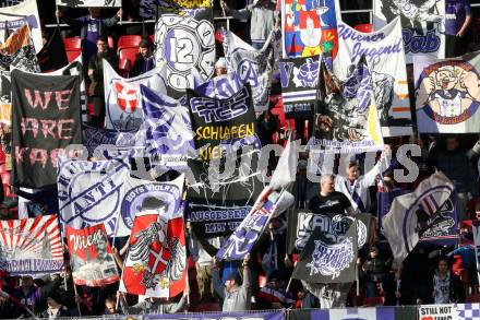 Fussball Bundesliga. RZ Pellets WAC gegen FK Austria Wien.  Fans  (Wien). Klagenfiurt, am 15.2.2015.
Foto: Kuess

---
pressefotos, pressefotografie, kuess, qs, qspictures, sport, bild, bilder, bilddatenbank