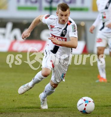 Fussball Bundesliga. RZ Pellets WAC gegen FK Austria Wien. Manuel Kerhe (WAC). Klagenfiurt, am 15.2.2015.
Foto: Kuess

---
pressefotos, pressefotografie, kuess, qs, qspictures, sport, bild, bilder, bilddatenbank