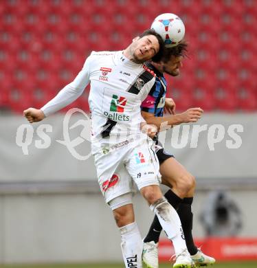 Fussball Bundesliga. RZ Pellets WAC gegen FK Austria Wien. Roland Putsche,  (WAC), James Holland (Wien). Klagenfiurt, am 15.2.2015.
Foto: Kuess

---
pressefotos, pressefotografie, kuess, qs, qspictures, sport, bild, bilder, bilddatenbank