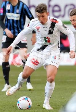 Fussball Bundesliga. RZ Pellets WAC gegen FK Austria Wien. Christopher Wernitznig (WAC). Klagenfiurt, am 15.2.2015.
Foto: Kuess

---
pressefotos, pressefotografie, kuess, qs, qspictures, sport, bild, bilder, bilddatenbank