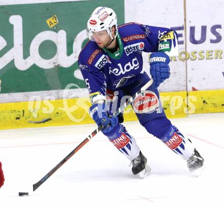 EBEL. Eishockey Bundesliga. EC VSV gegen EC Red Bull Salzburg. David Kreuter (VSV). Villach, am 17.2.2015.
Foto: Kuess
---
pressefotos, pressefotografie, kuess, qs, qspictures, sport, bild, bilder, bilddatenbank