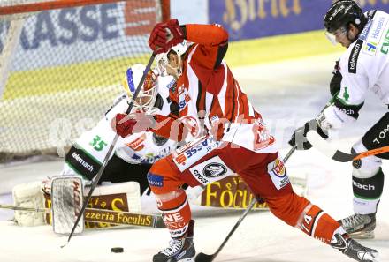 EBEL. Eishockey Bundesliga. KAC gegen HDD Telemach olimpila Ljubljana. Jamie Lundmark (KAC), Miika Wiikman, Ljubljana). Klagenfurt, am 24.2.2015.
Foto: Kuess
---
pressefotos, pressefotografie, kuess, qs, qspictures, sport, bild, bilder, bilddatenbank