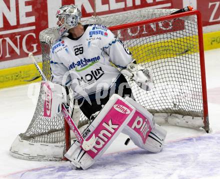 EBEL. Eishockey Bundesliga. EC VSV gegen EHC LIWEST Linz.  Michael Ouzas  (Linz). Villach, am 26.2.2015.
Foto: Kuess 


---
pressefotos, pressefotografie, kuess, qs, qspictures, sport, bild, bilder, bilddatenbank