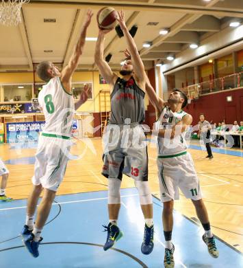 Basketball 2.Bundesliga 2014/15 Grunddurchgang 21.Runde. KOS Celovec gegen Raiders Villach. Ales Primc, Toman Feinig, (KOS), Andreas Napokoj (Villach). Klagenfurt, am 27.2.1015.
Foto: Kuess
---
pressefotos, pressefotografie, kuess, qs, qspictures, sport, bild, bilder, bilddatenbank