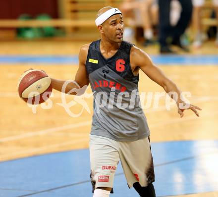 Basketball 2.Bundesliga 2014/15 Grunddurchgang 21.Runde. KOS Celovec gegen Raiders Villach. Markus Carr  (Villach). Klagenfurt, am 27.2.1015.
Foto: Kuess
---
pressefotos, pressefotografie, kuess, qs, qspictures, sport, bild, bilder, bilddatenbank